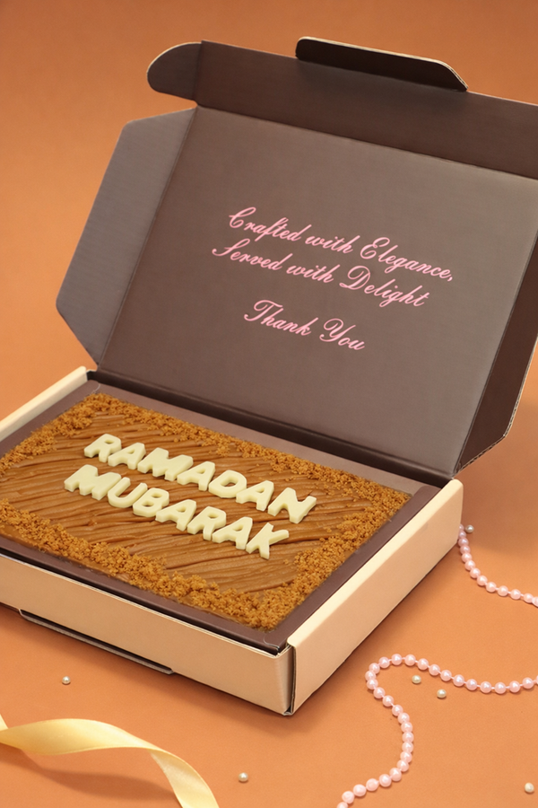 Biscoff Ramadan Brownies